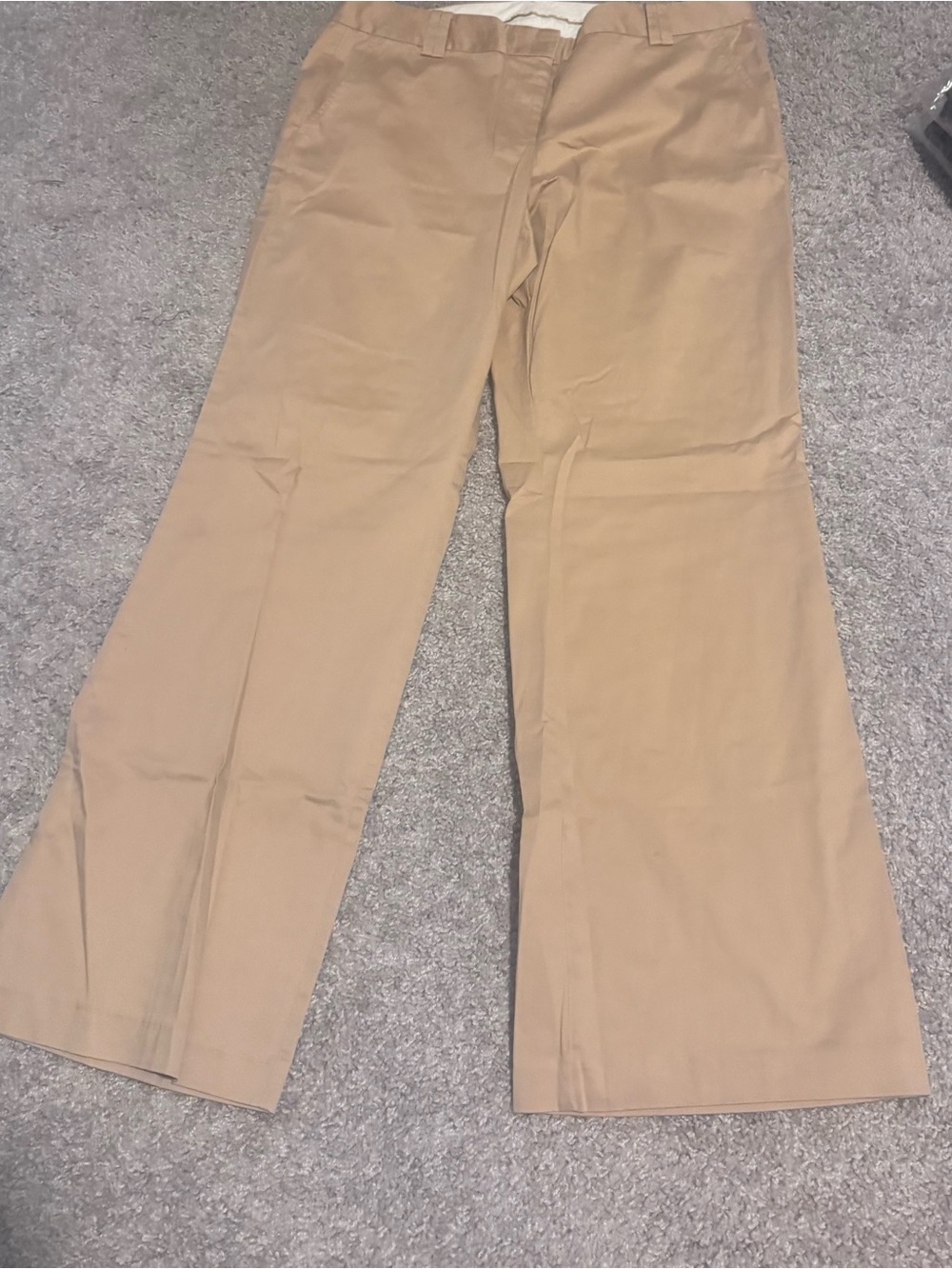 LOFT Women's Wide-Leg Pants in Tan